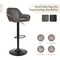 Set of 1/2/3/4 Mid-Century Modern Leatherette Gaslift Adjustable Swivel Bar Stools